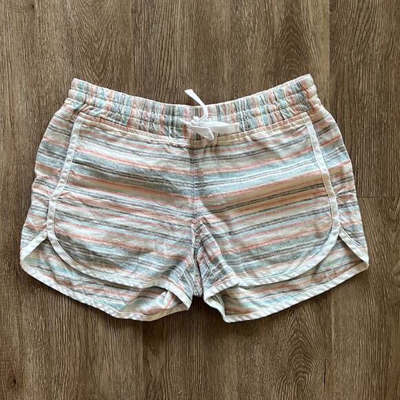 Athleta Linen Jacquard Sandbar Shorts - Picture 1 of 6